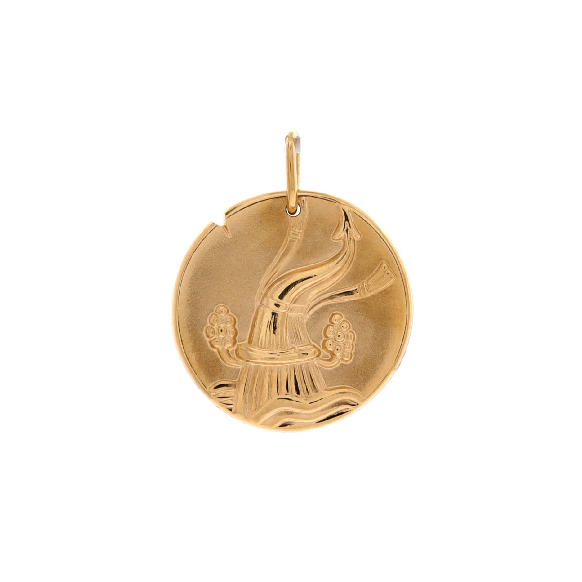 Zodiac Pendant Pendant & Charms 18K Yellow Gold