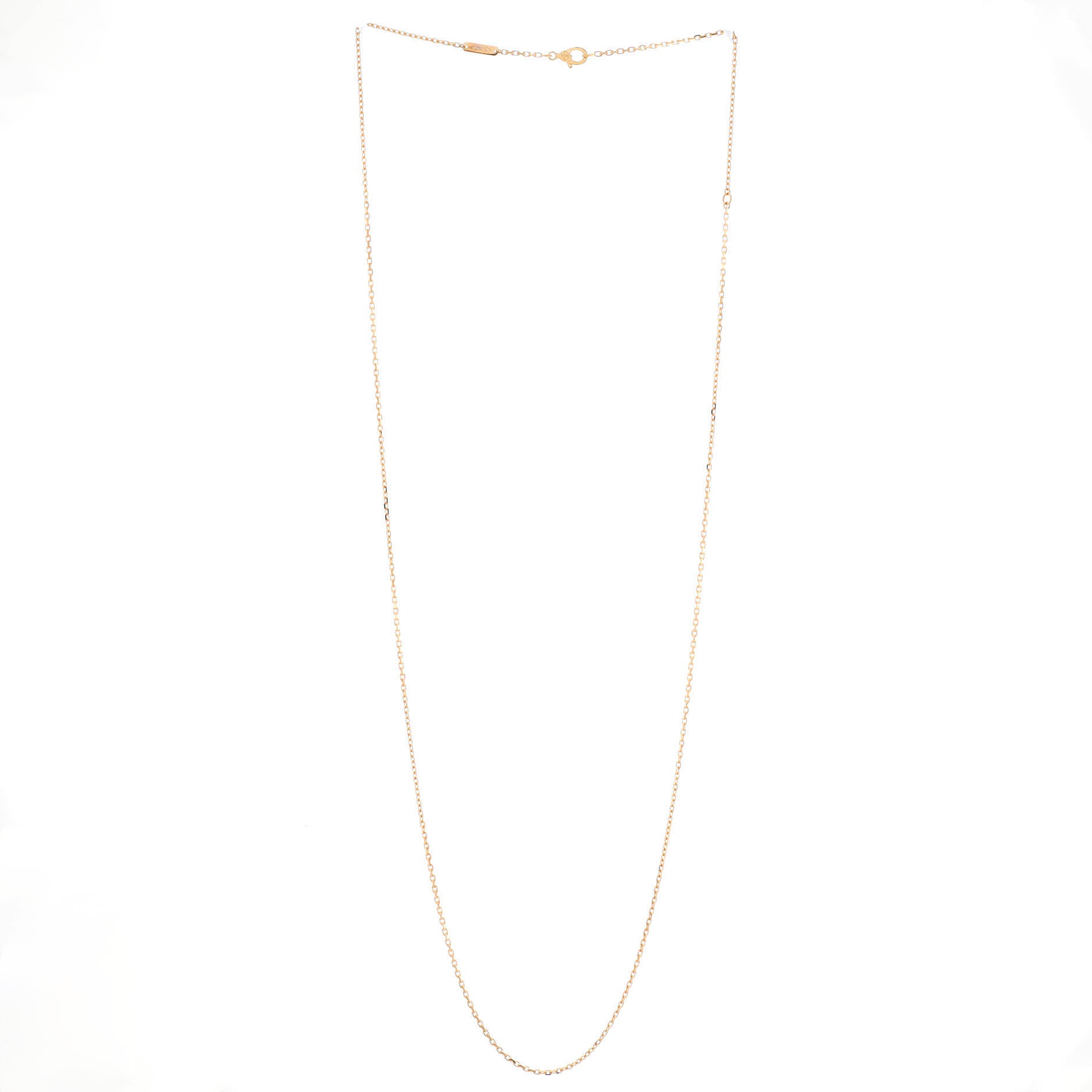 Trace Chain Necklace 18K Yellow Gold 70cm