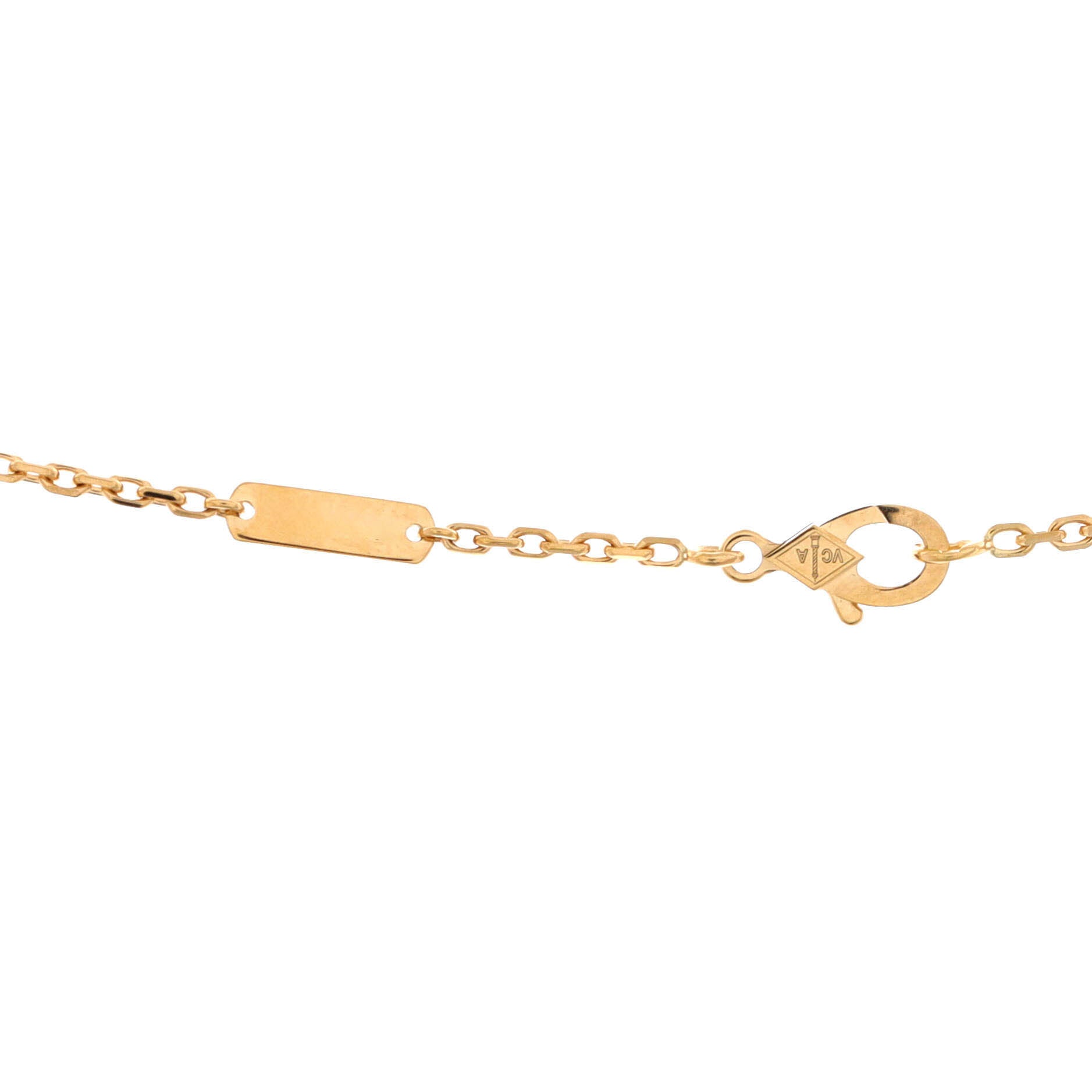 Trace Chain Necklace 18K Yellow Gold 70cm