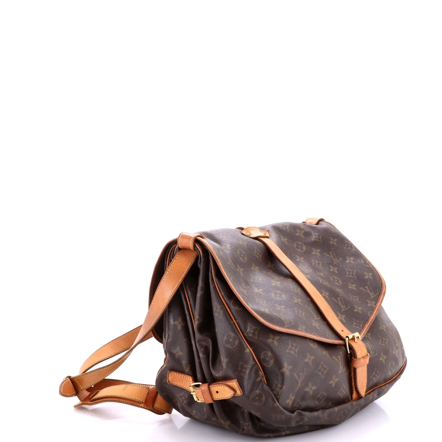 Saumur Handbag Monogram Canvas 35
