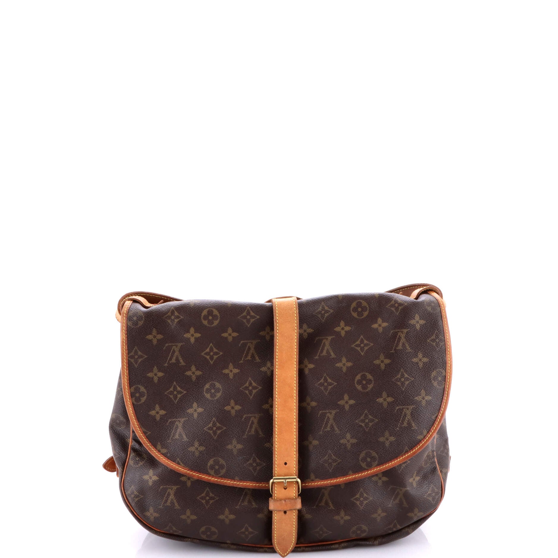 Saumur Handbag Monogram Canvas 35