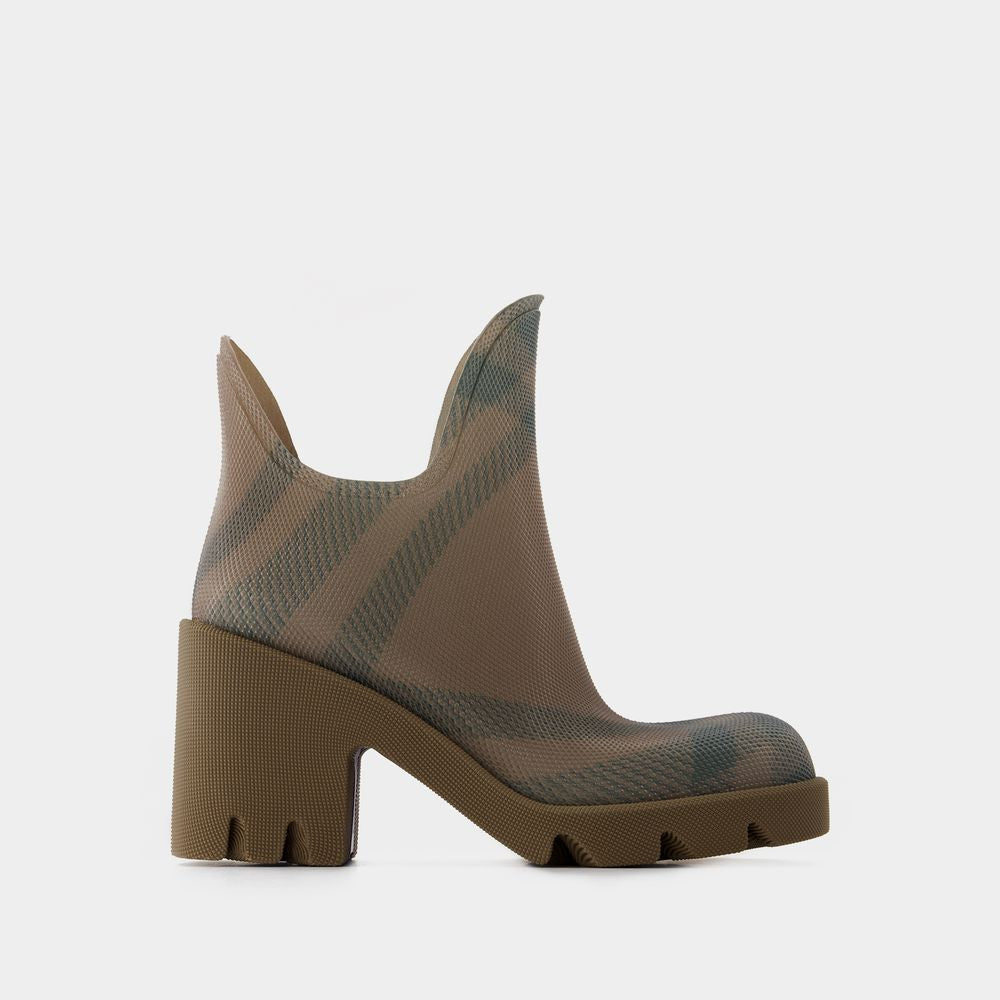 Women's Ankle Boots Marsh- Burberry - Synthetic - Nude