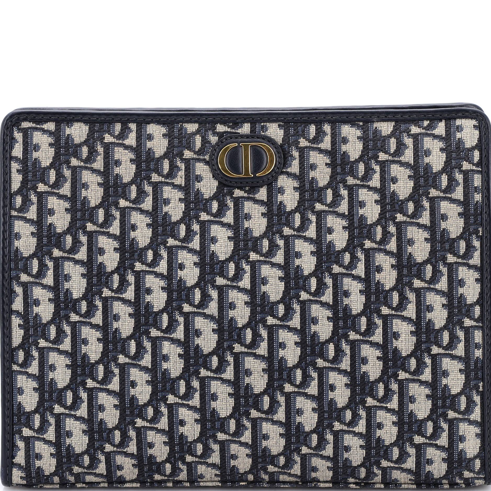 30 Montaigne Zip Pouch Oblique Canvas Medium