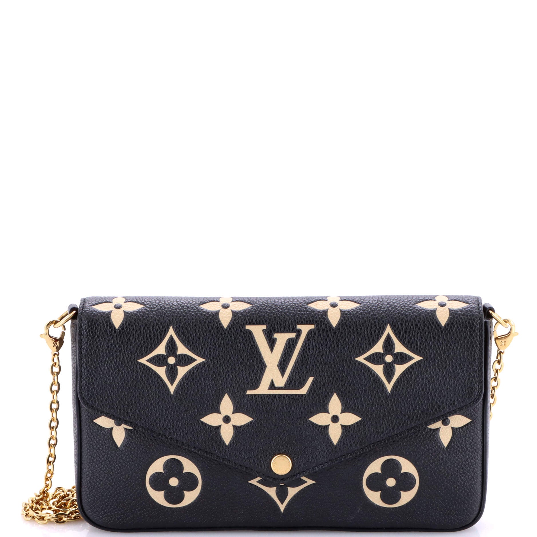 Felicie Pochette Bicolor Monogram Empreinte Giant