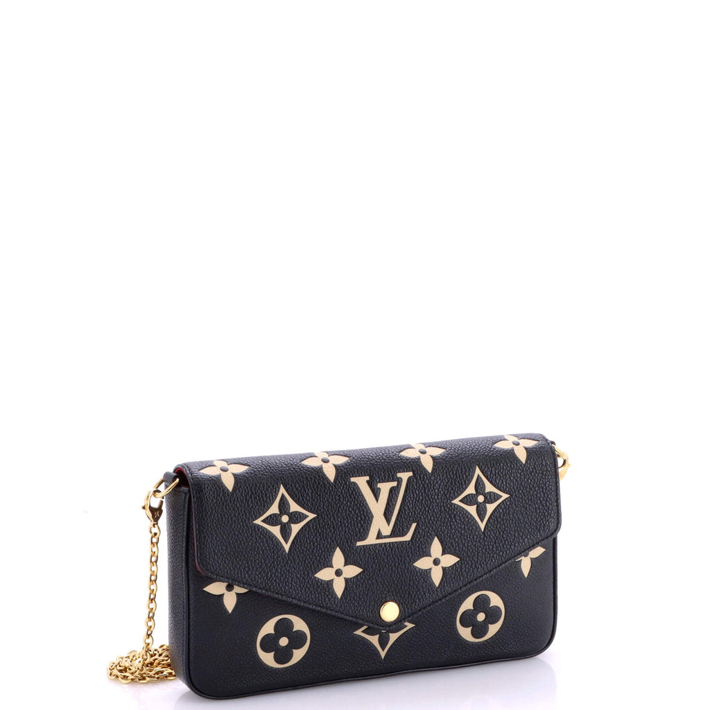 Felicie Pochette Bicolor Monogram Empreinte Giant
