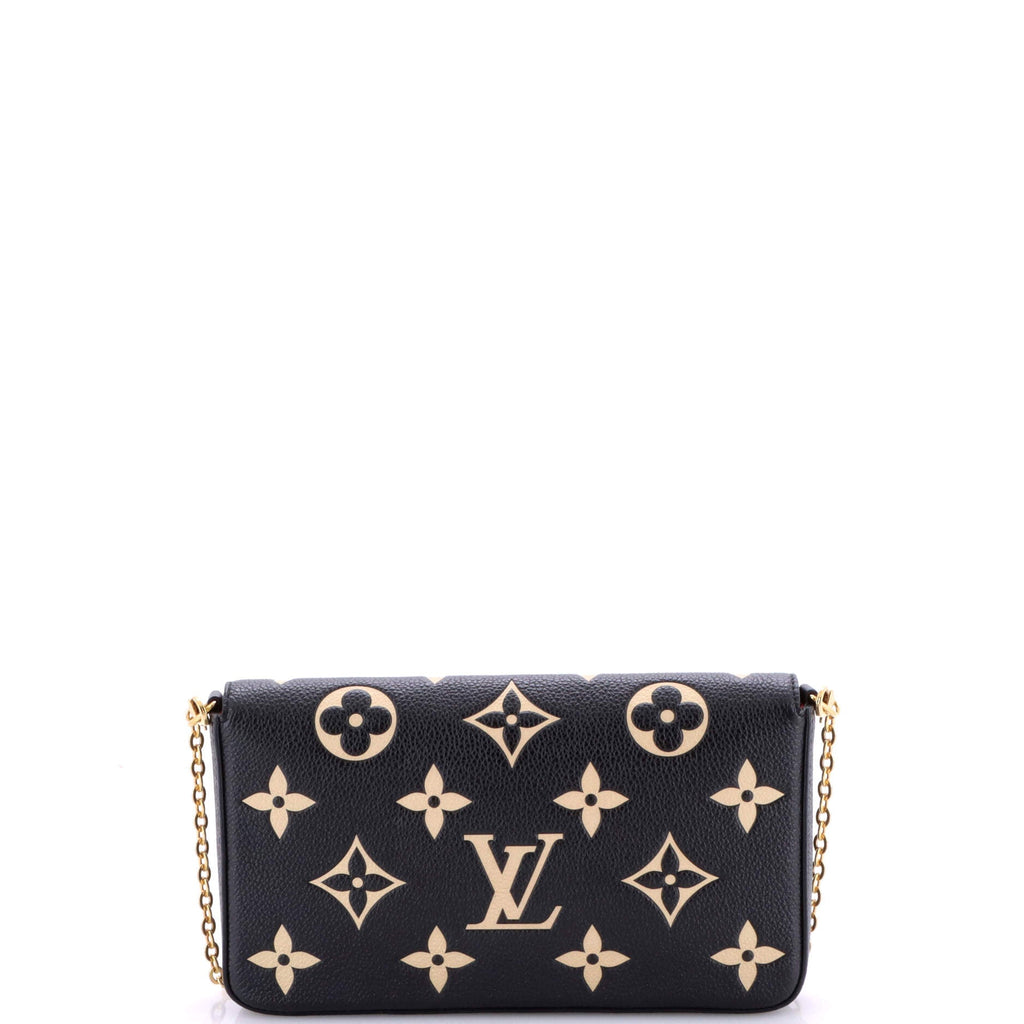 Felicie Pochette Bicolor Monogram Empreinte Giant