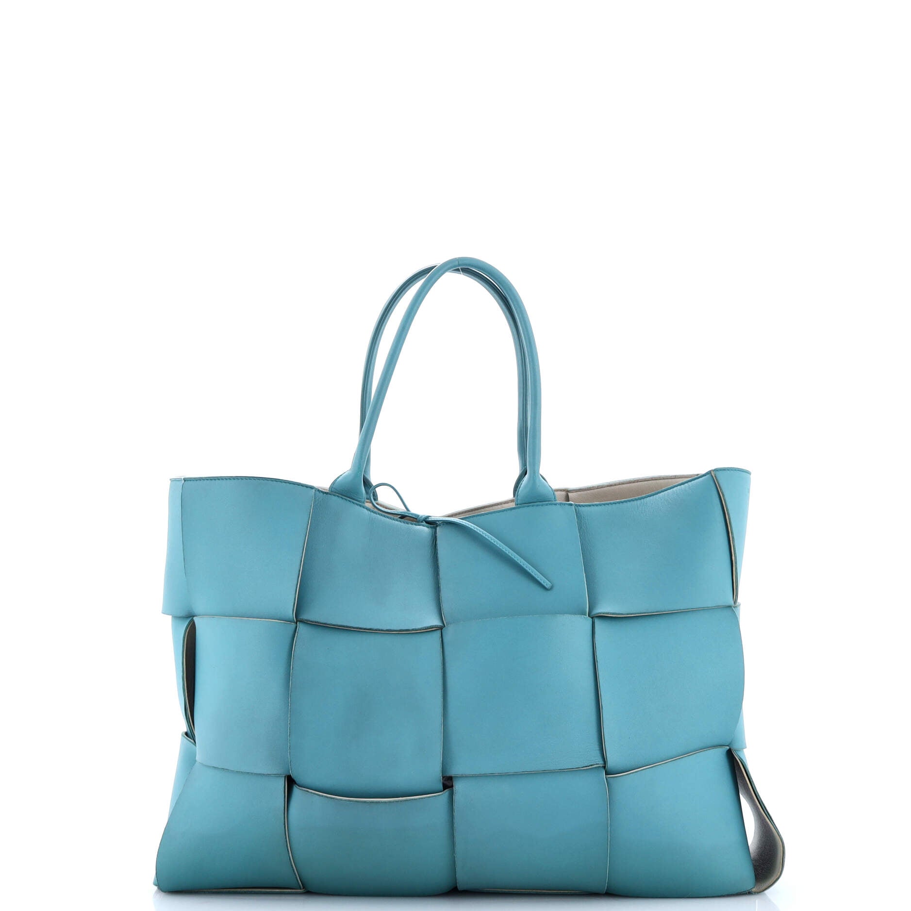 Arco Tote Maxi Intrecciato Leather Large