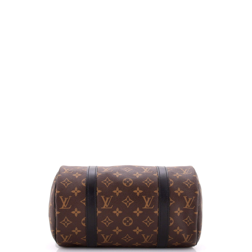 Solar Ray Papillon Messenger Monogram Canvas Mini