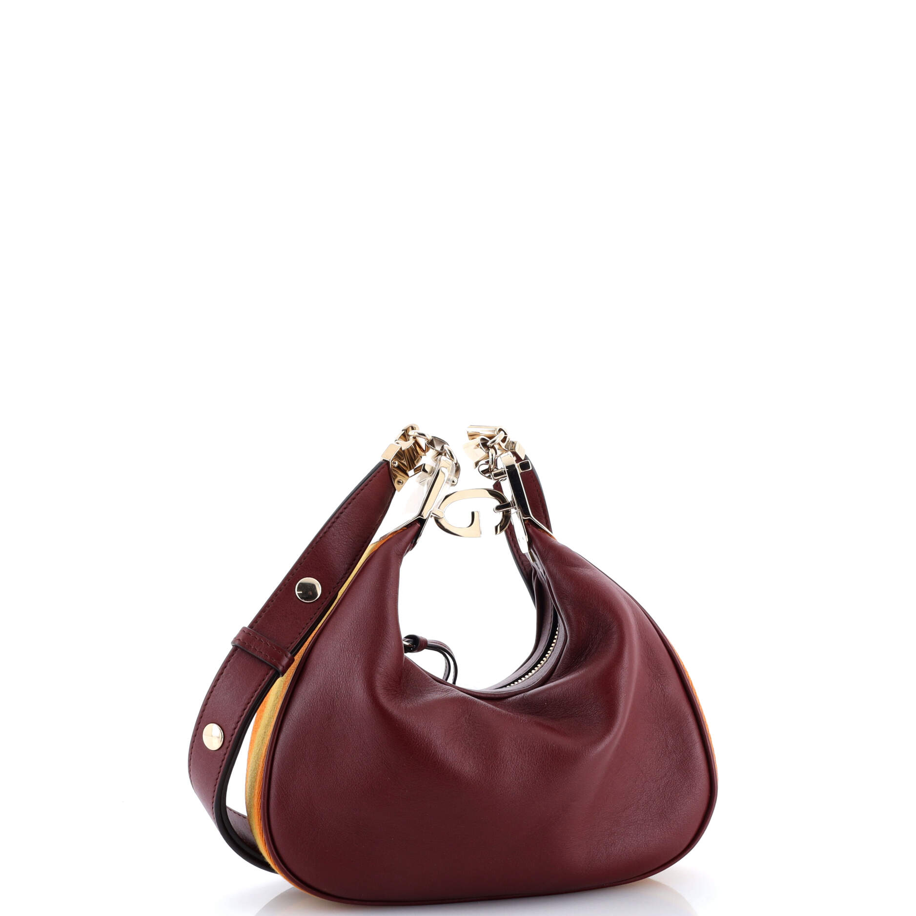 Attache Shoulder Bag Leather Small