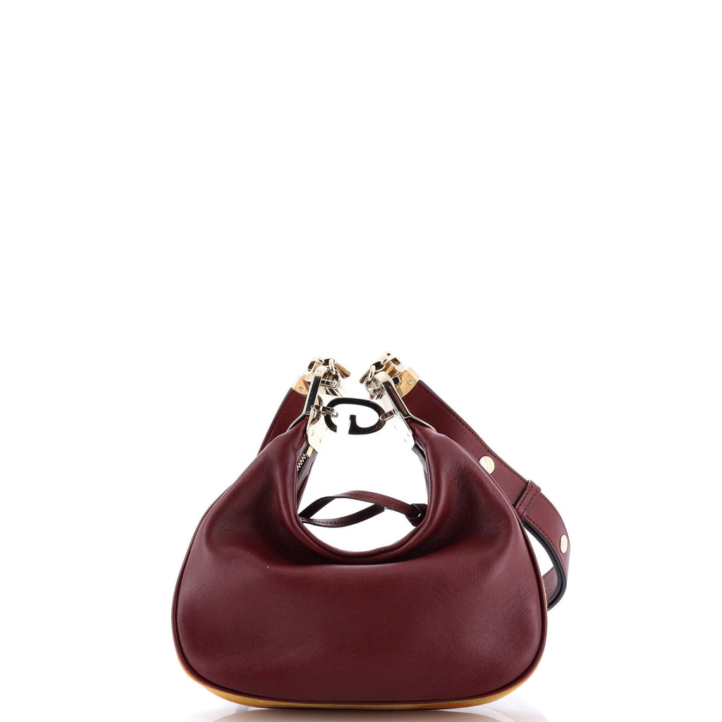 Attache Shoulder Bag Leather Small