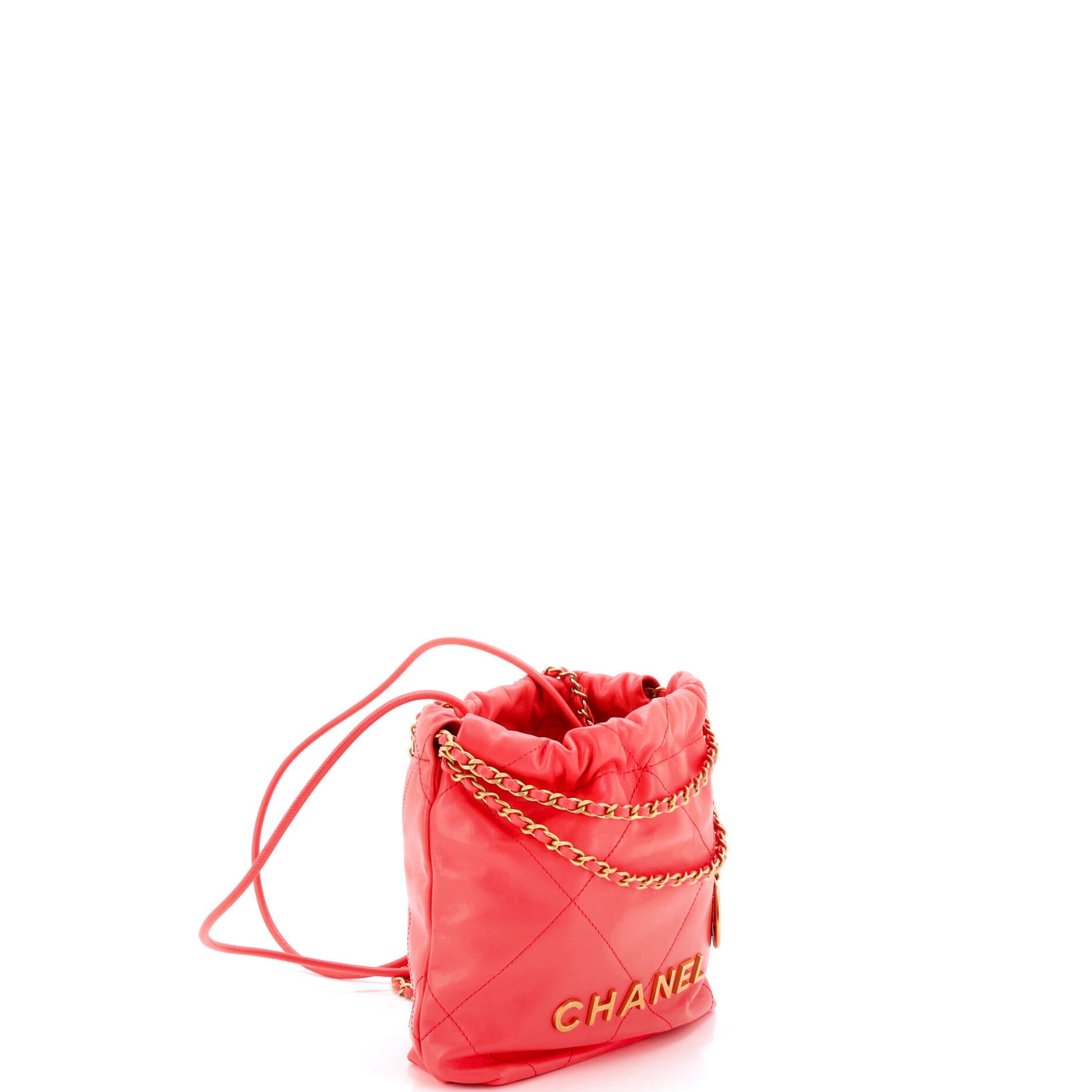 22 Chain Hobo Quilted Calfskin Mini