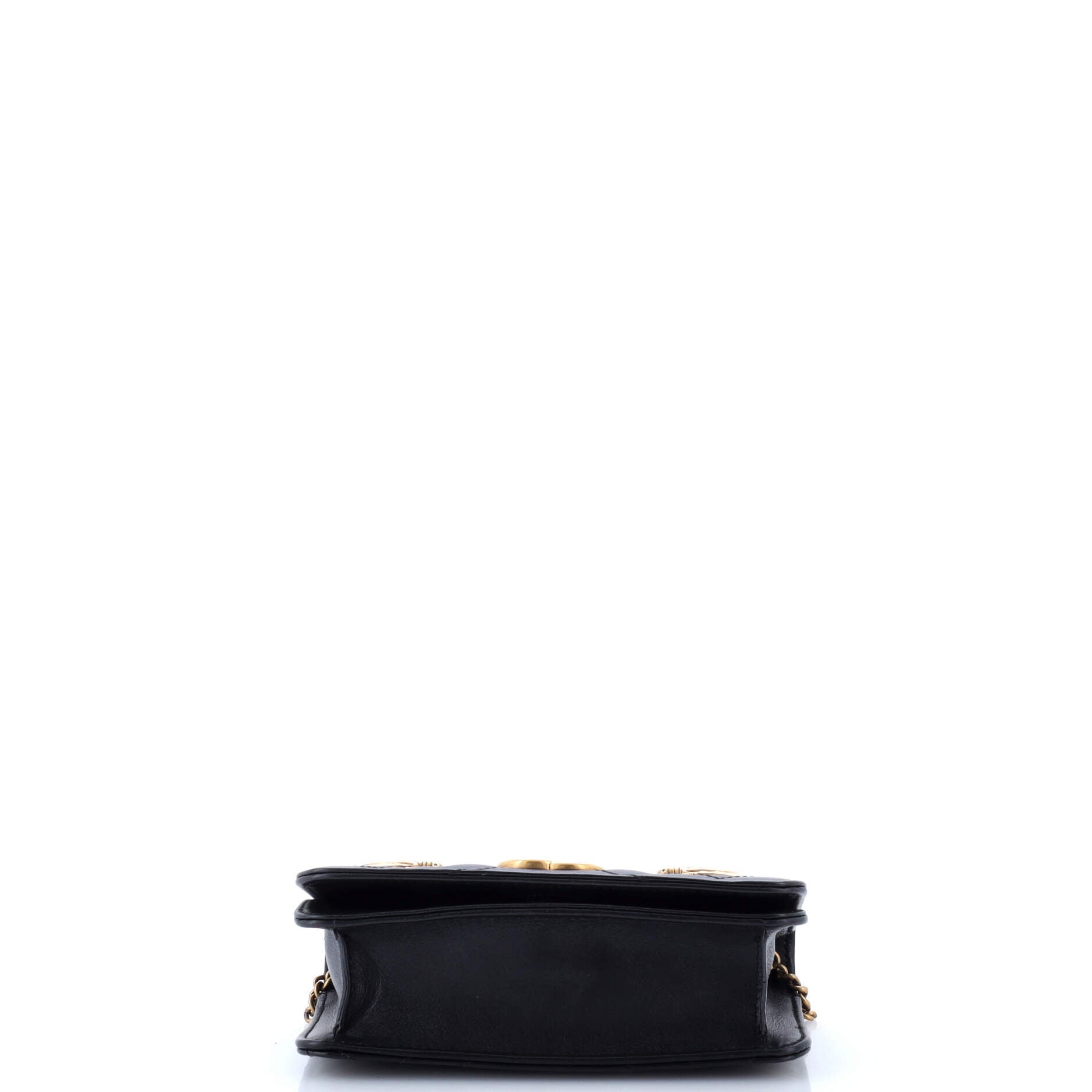 GG Marmont Chain Flap Bag Embellished Matelasse Leather Mini