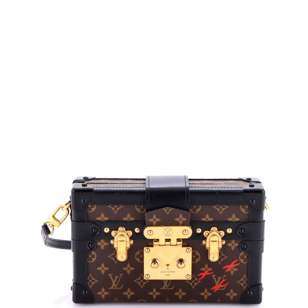 Petite Malle Handbag Monogram Canvas