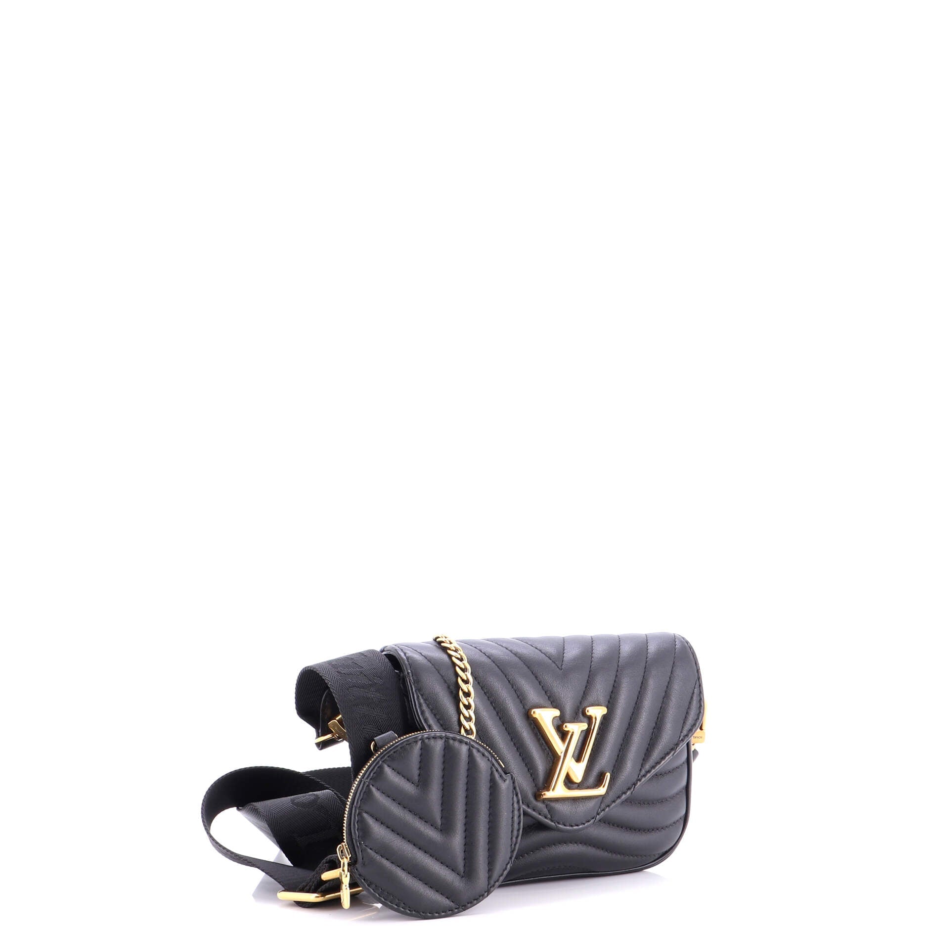 New Wave Multi Pochette Quilted Leather