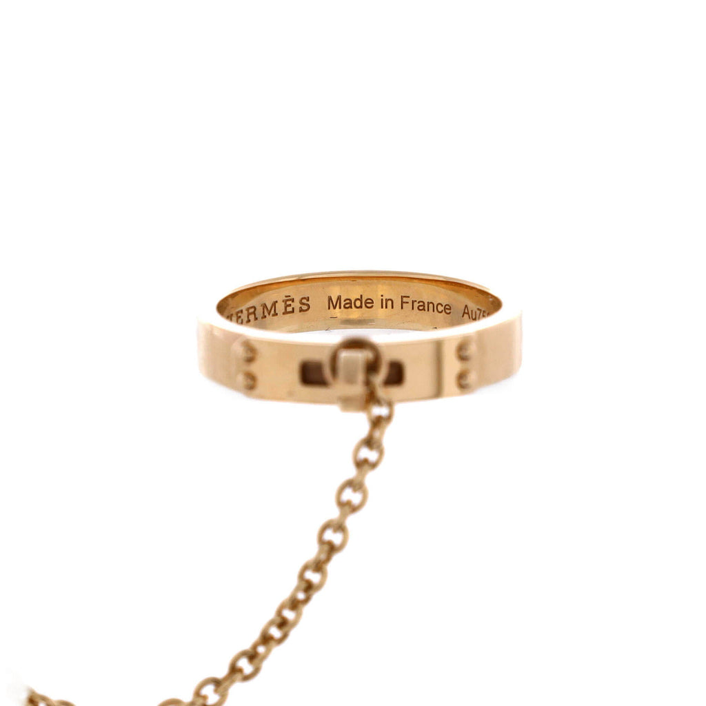 Kelly Clochette Double Ring 18K Yellow Gold