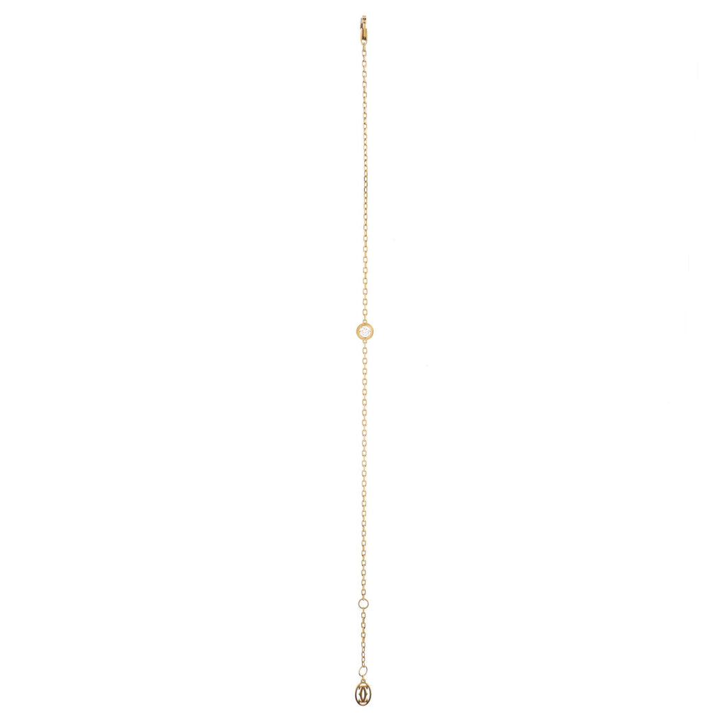 D'Amour Bracelet 18K Yellow Gold and Diamond