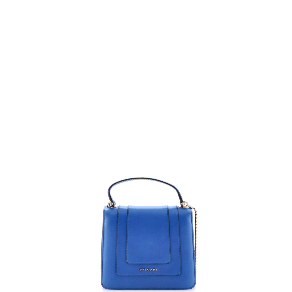Serpenti Forever Top Handle Bag Leather Small