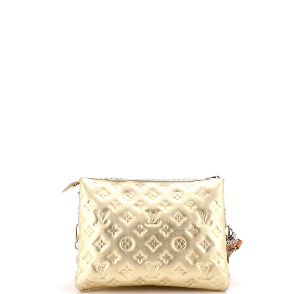 Coussin Bag Monogram Embossed Lambskin PM