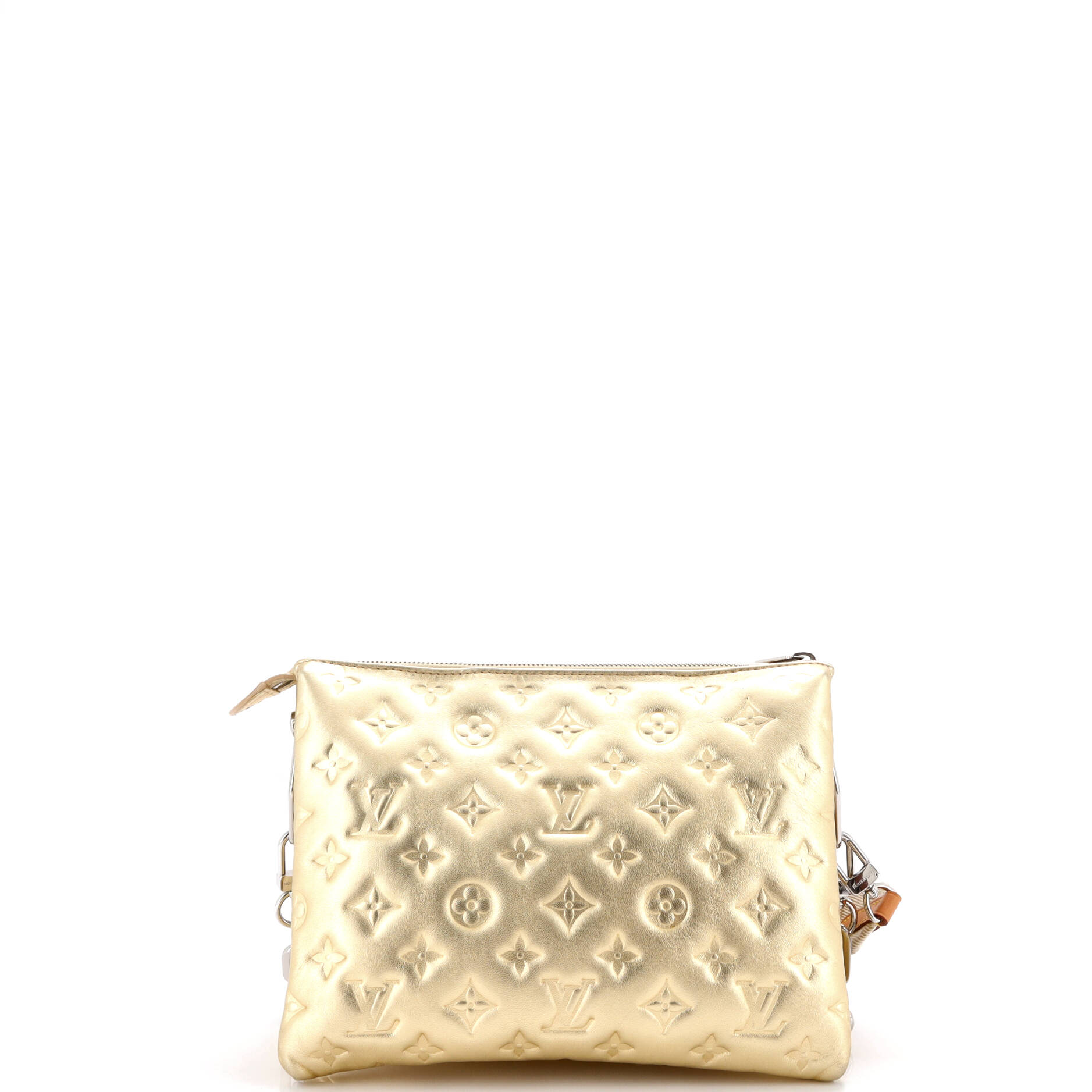 Coussin Bag Monogram Embossed Lambskin PM