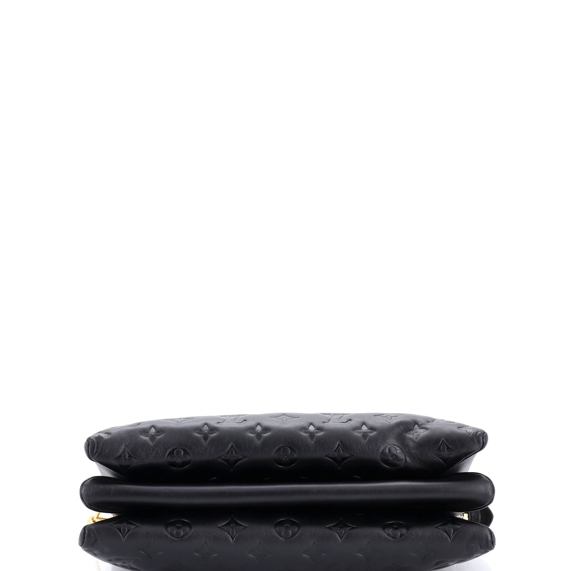 Coussin Bag Monogram Embossed Lambskin MM
