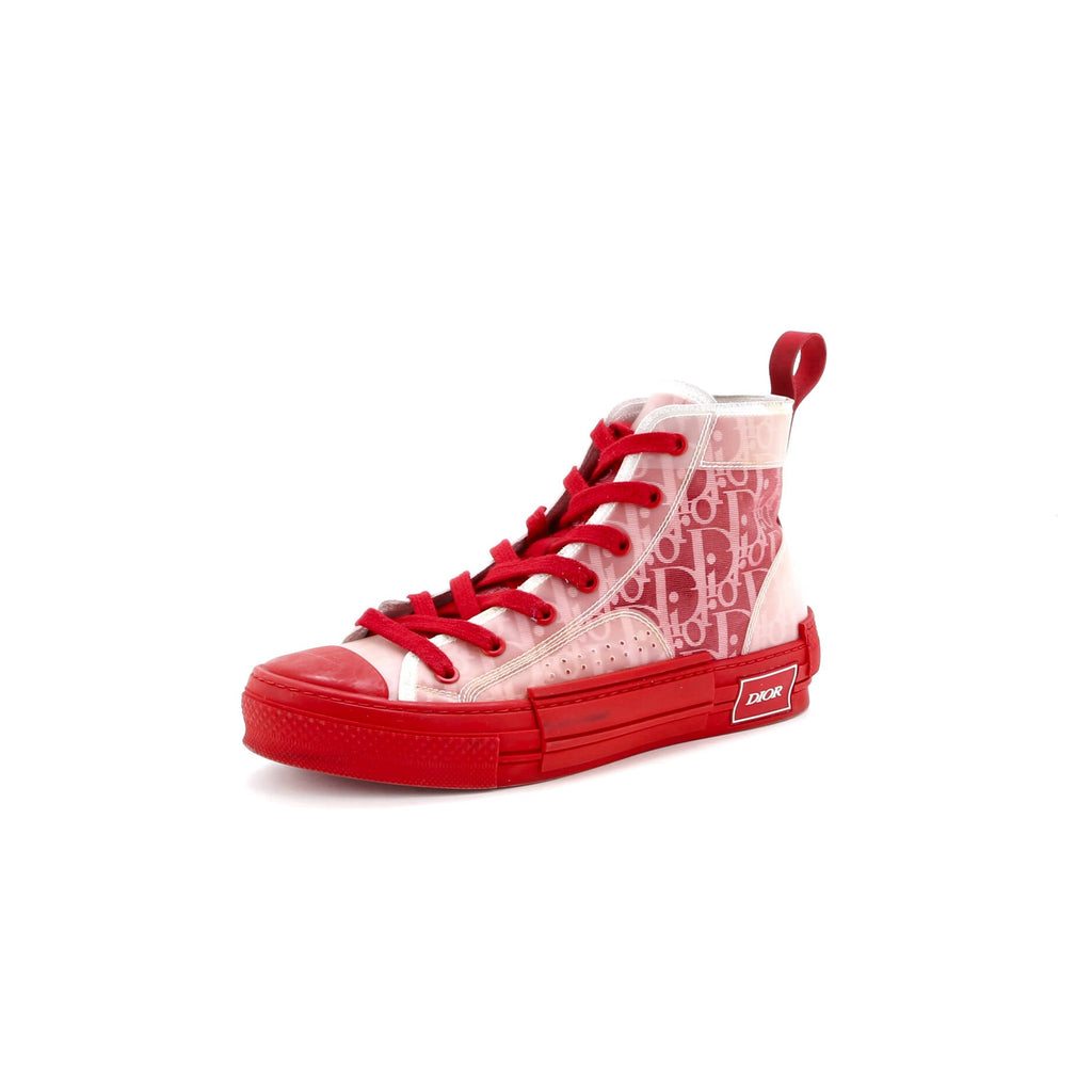 Men's B23 High-Top Sneakers Oblique Coated Canvas and PVC