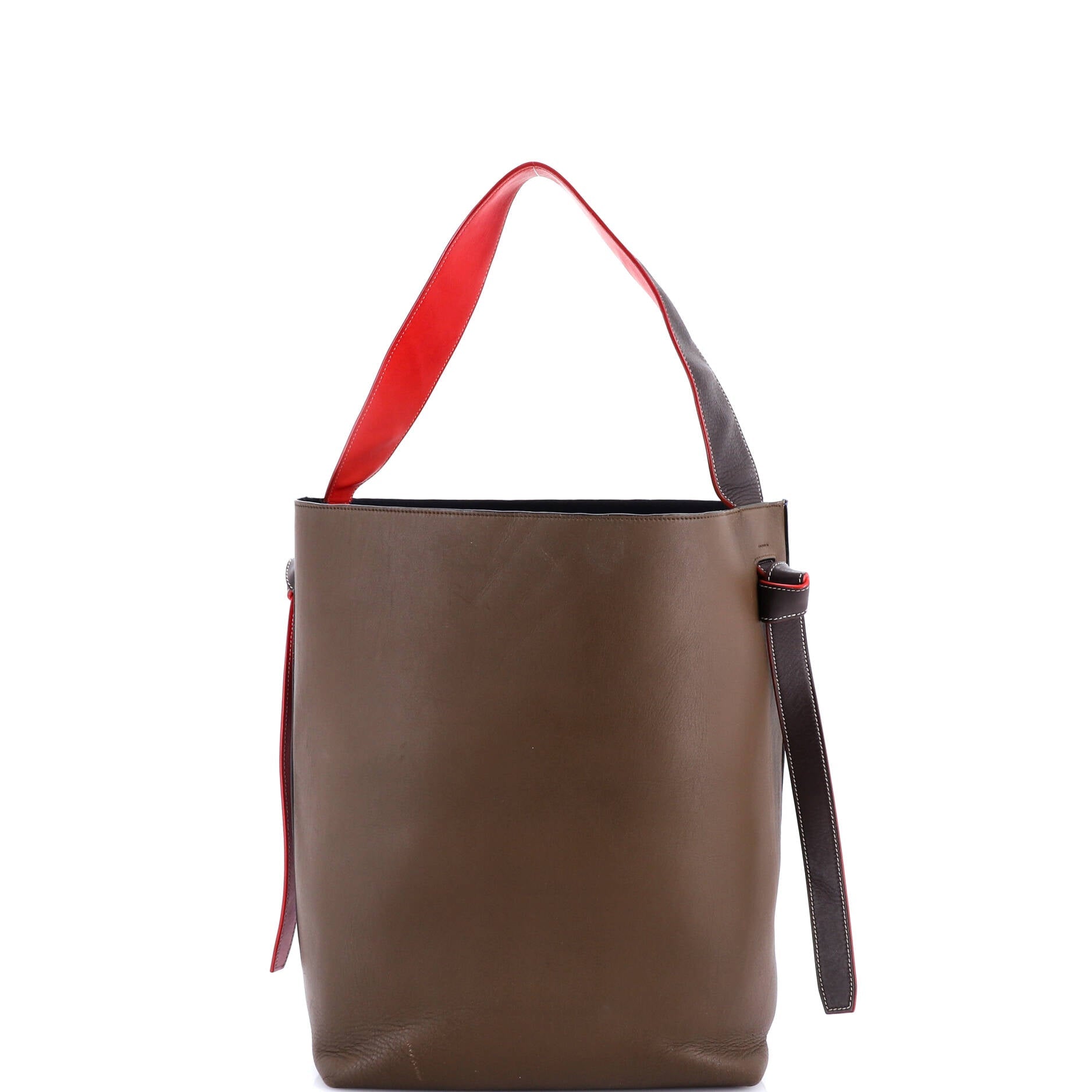 Twisted Cabas Tote Calfskin Small