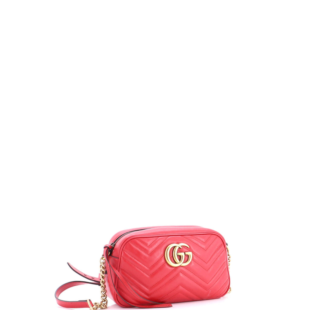 GG Marmont Shoulder Bag Matelasse Leather Small