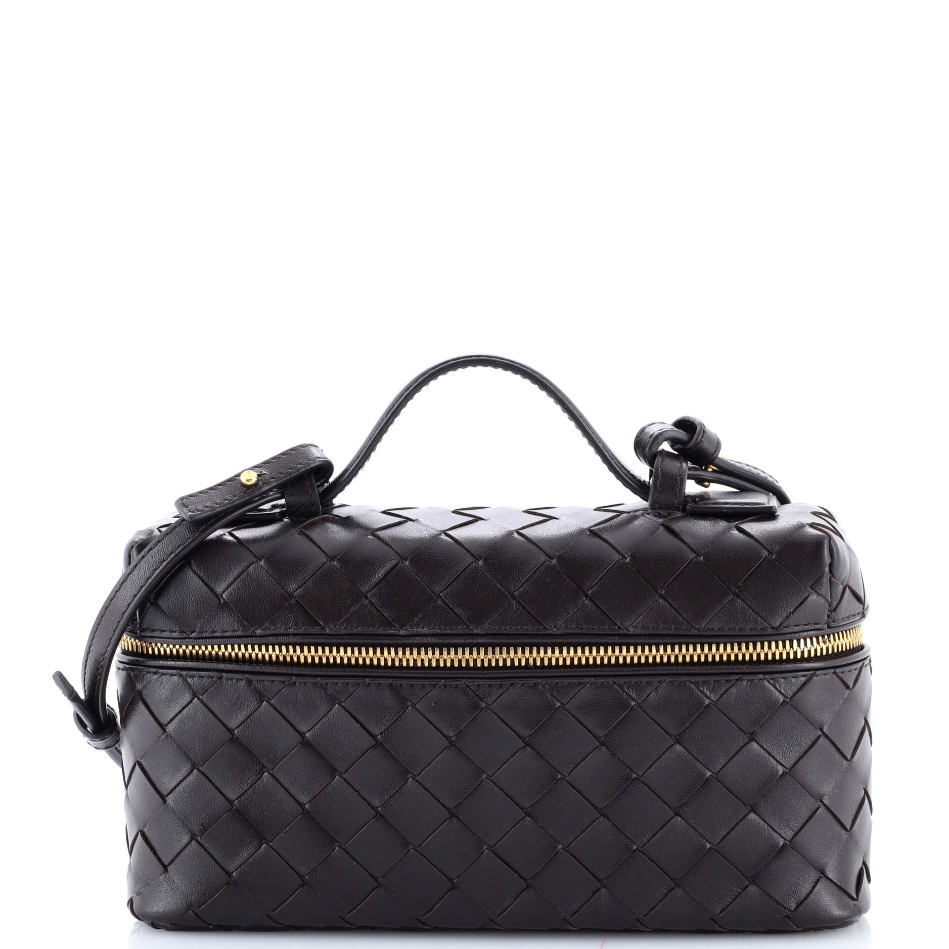 Bang Bang Vanity Case Intrecciato Leather