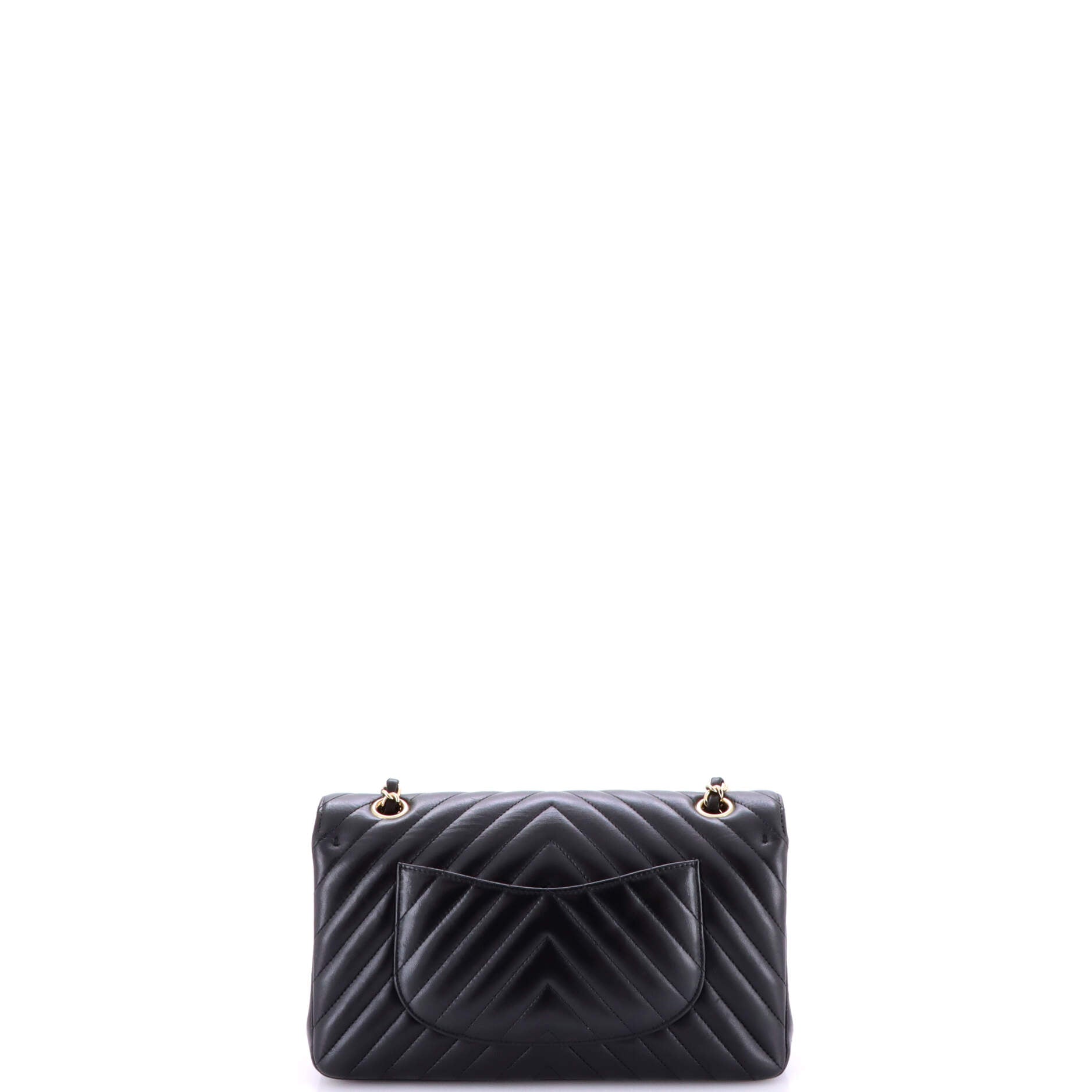 Classic Double Flap Bag Chevron Lambskin Small