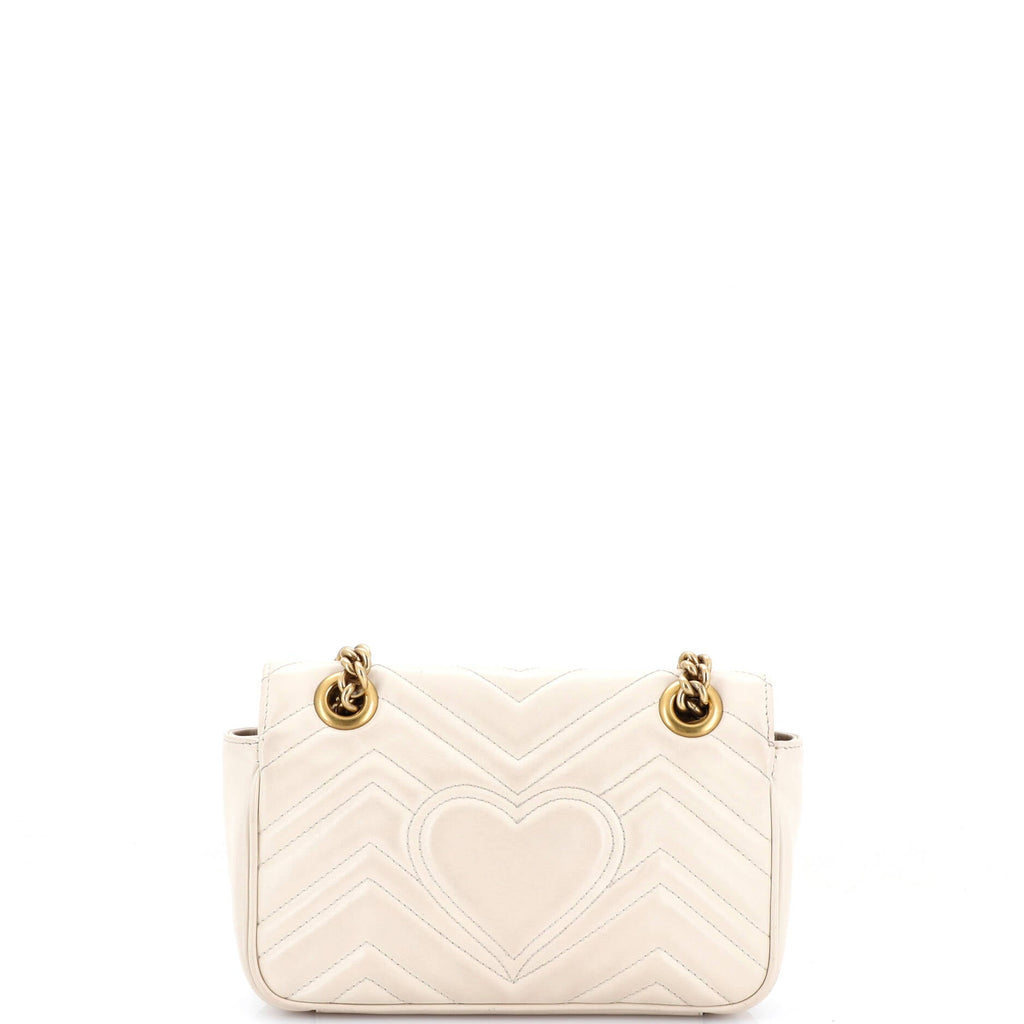 GG Marmont Flap Bag Matelasse Leather Mini