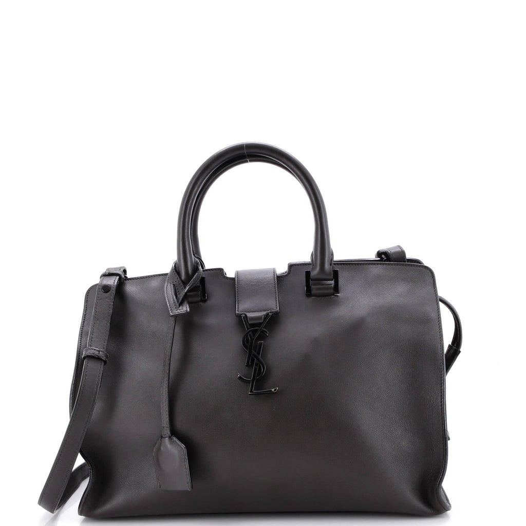 Monogram Cabas Leather Small