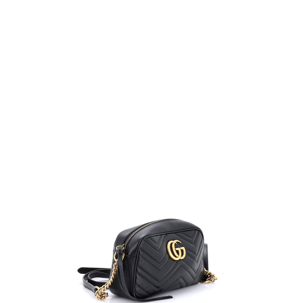 GG Marmont Shoulder Bag Matelasse Leather Small