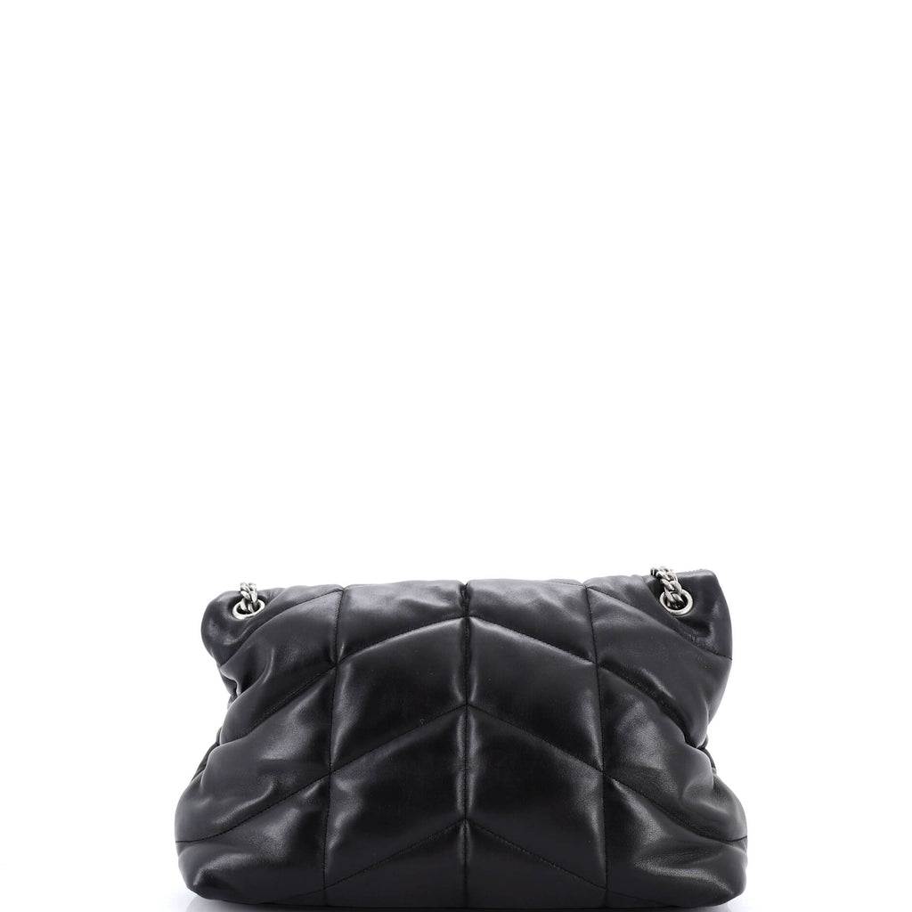 Loulou Puffer Shoulder Bag Quilted Leather Medium