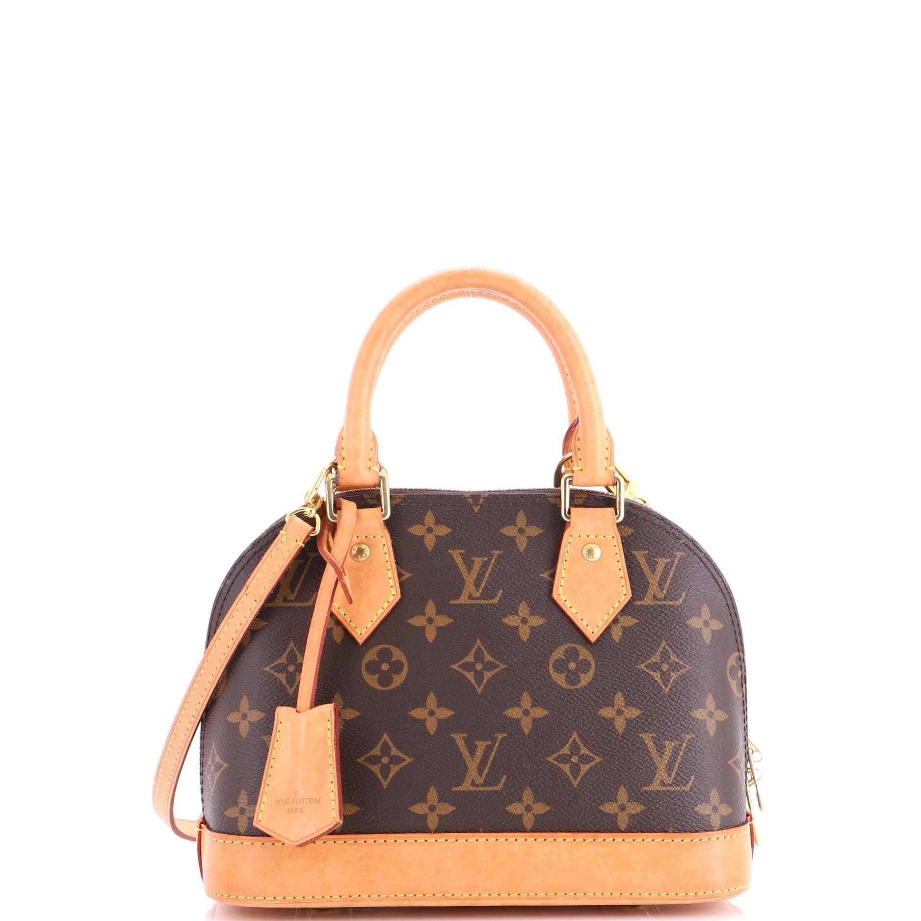 Alma Handbag Monogram Canvas BB
