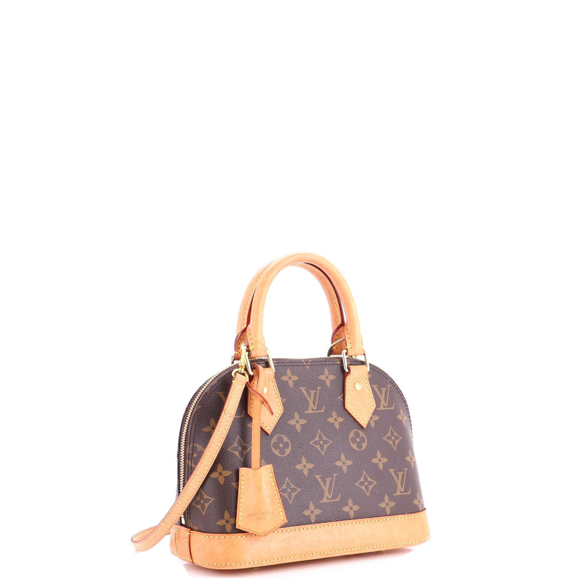 Alma Handbag Monogram Canvas BB