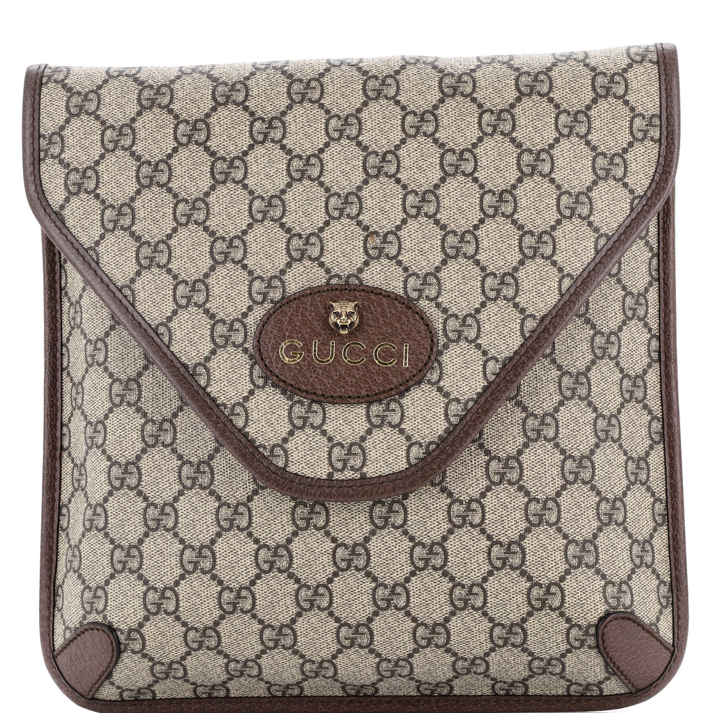 Neo Vintage Envelope Messenger GG Coated Canvas Medium