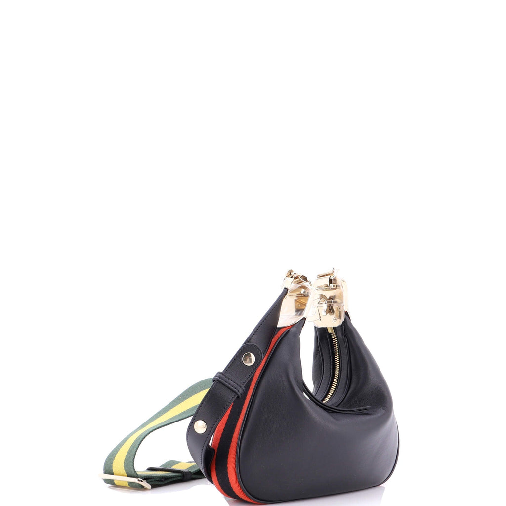 Attache Shoulder Bag Leather Small