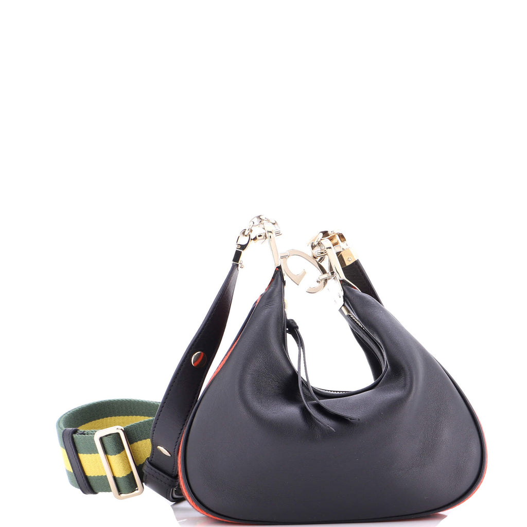 Attache Shoulder Bag Leather Small