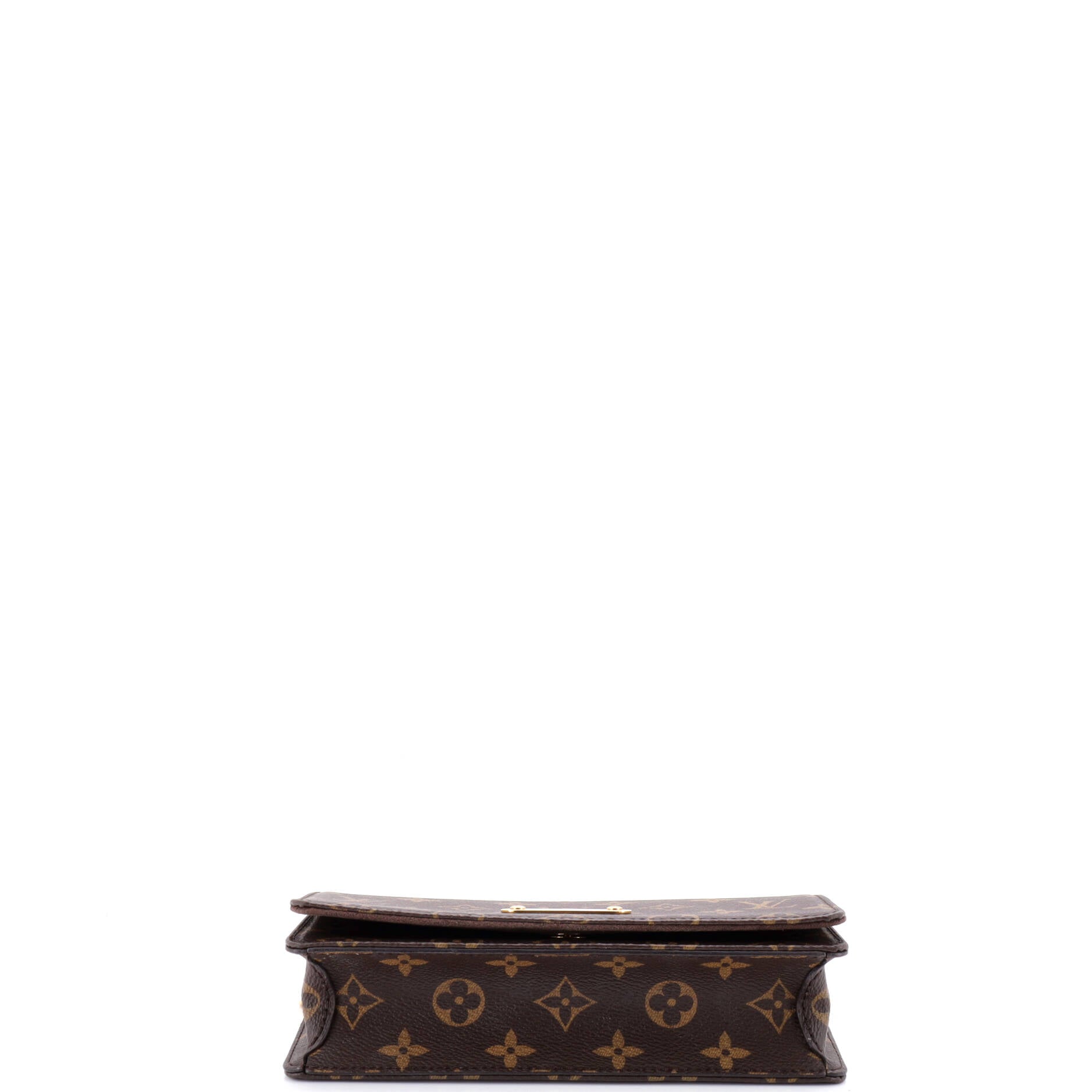 Lily Wallet on Chain Monogram Canvas