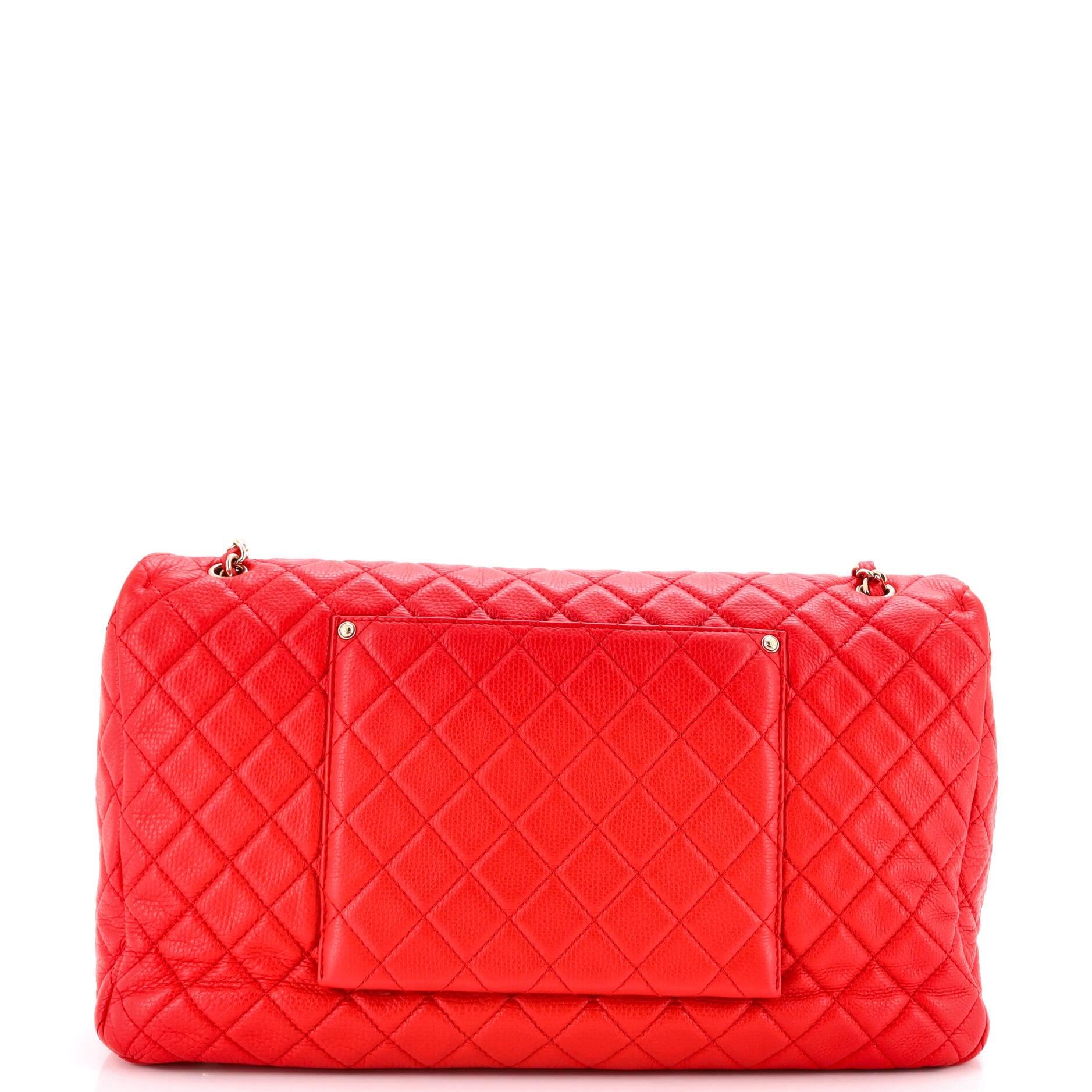 Airlines CC Flap Bag Quilted Calfskin XXL