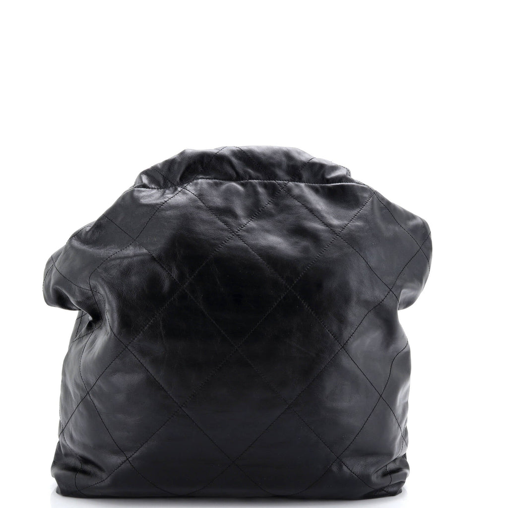 22 Chain Hobo Quilted Calfskin Large
