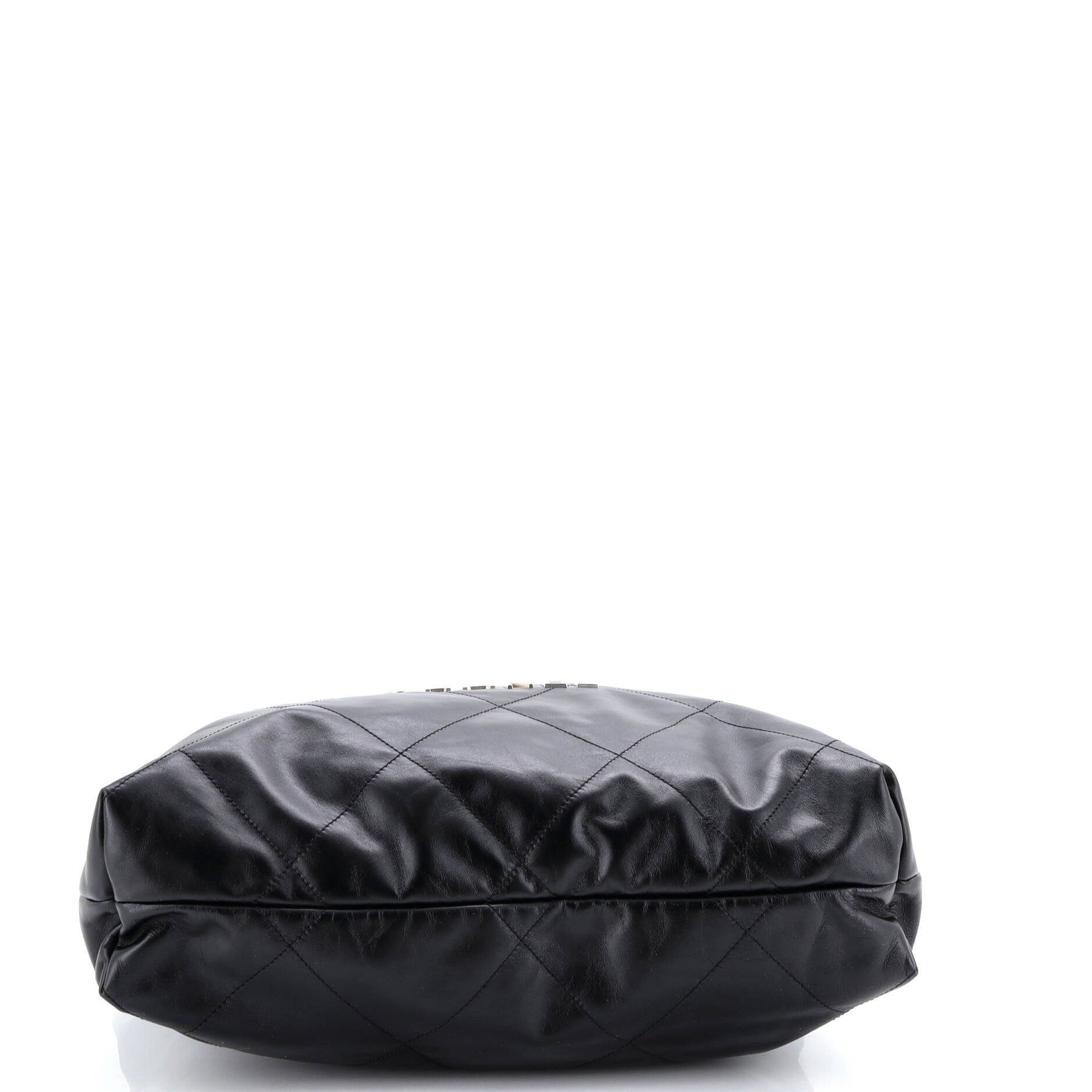 22 Chain Hobo Quilted Calfskin Large