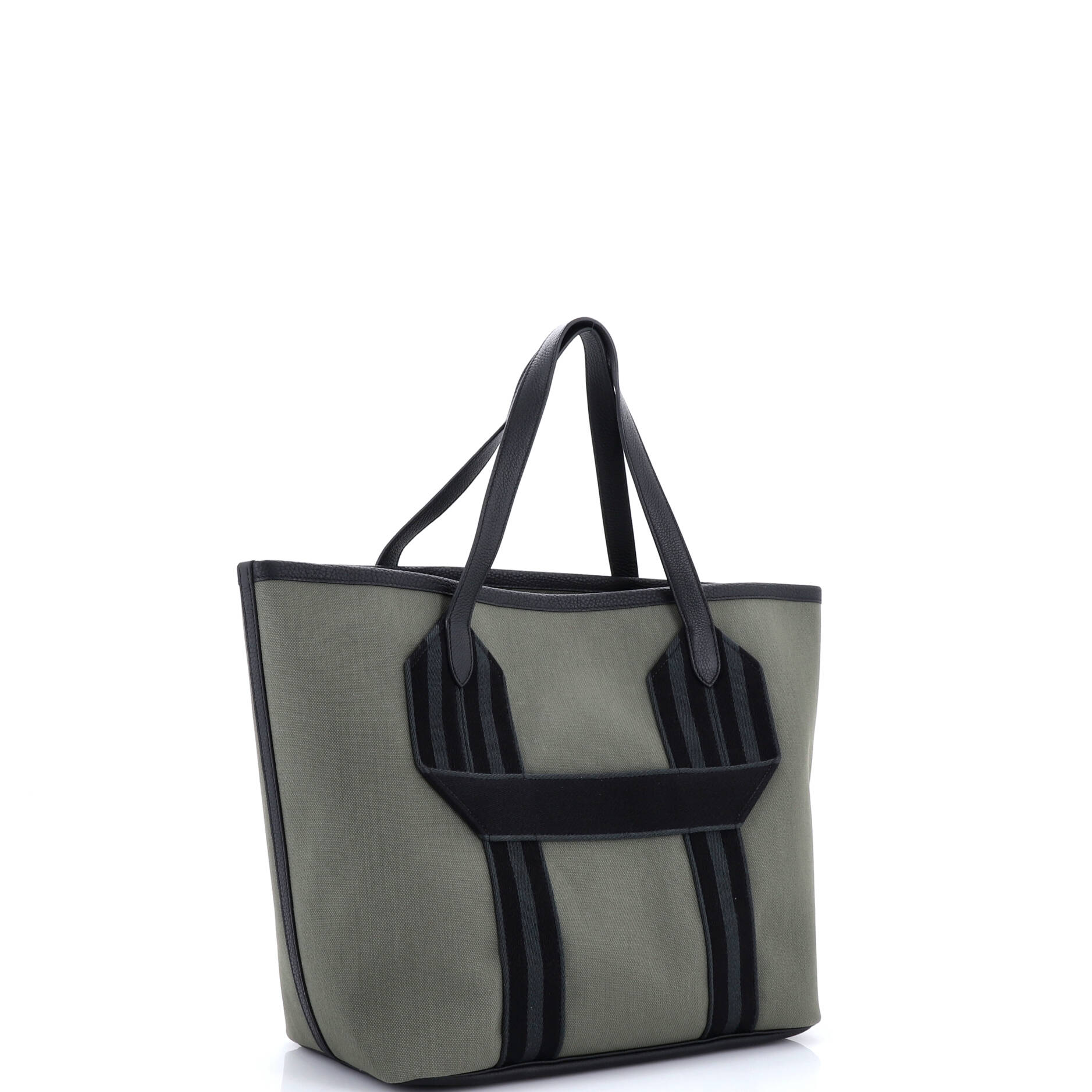 Pursangle Tote Canvas with Leather