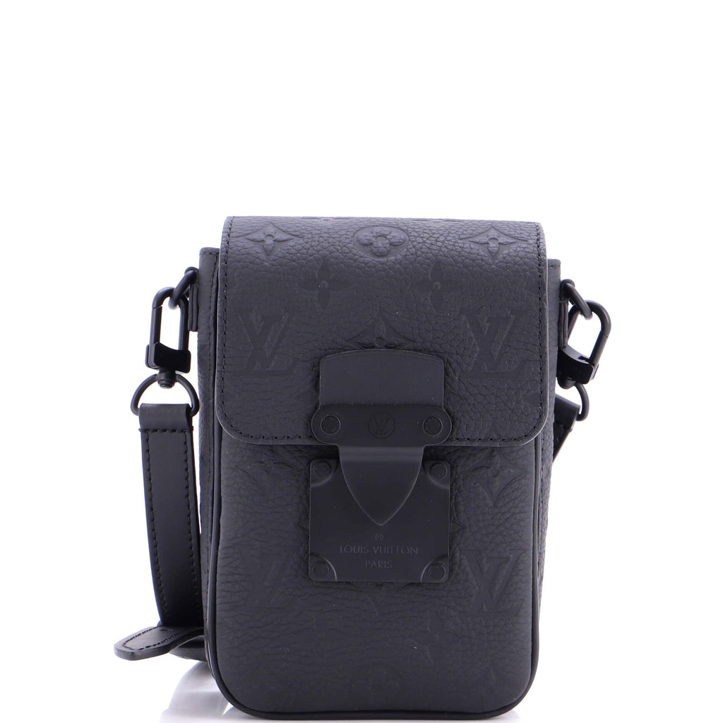 S Lock Vertical Wearable Wallet Monogram Taurillon Leather