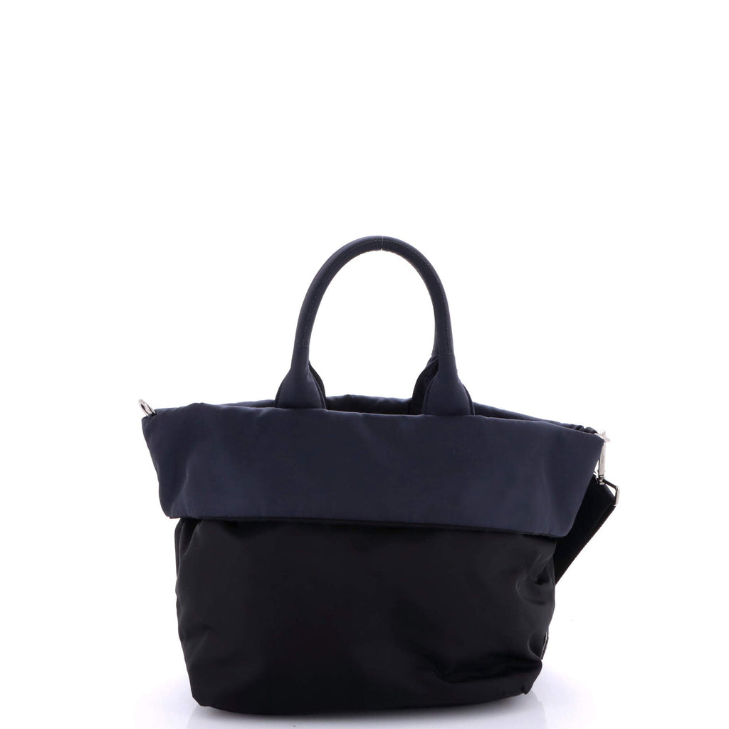 Convertible Double Tote Tessuto Small