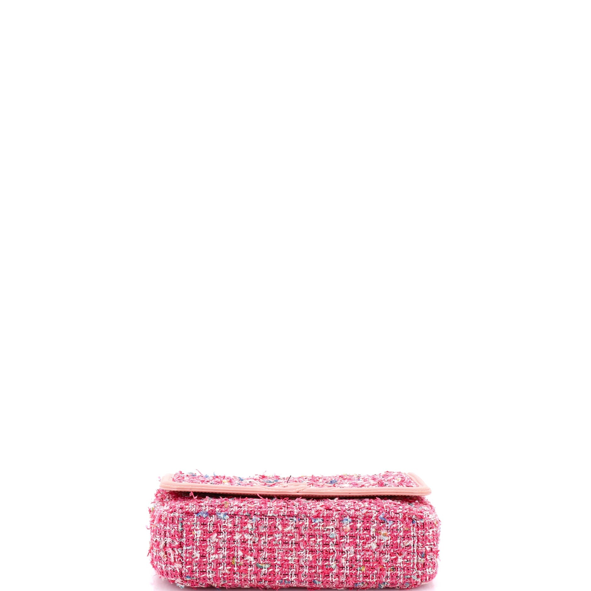 Filigree Flap Bag Quilted Tweed Small