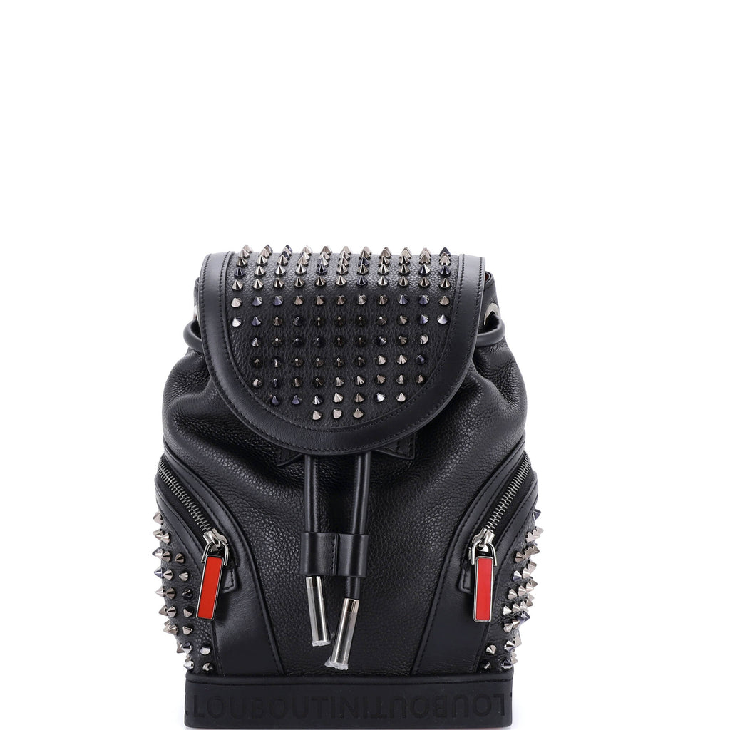 Explorafunk Backpack Spiked Leather Small