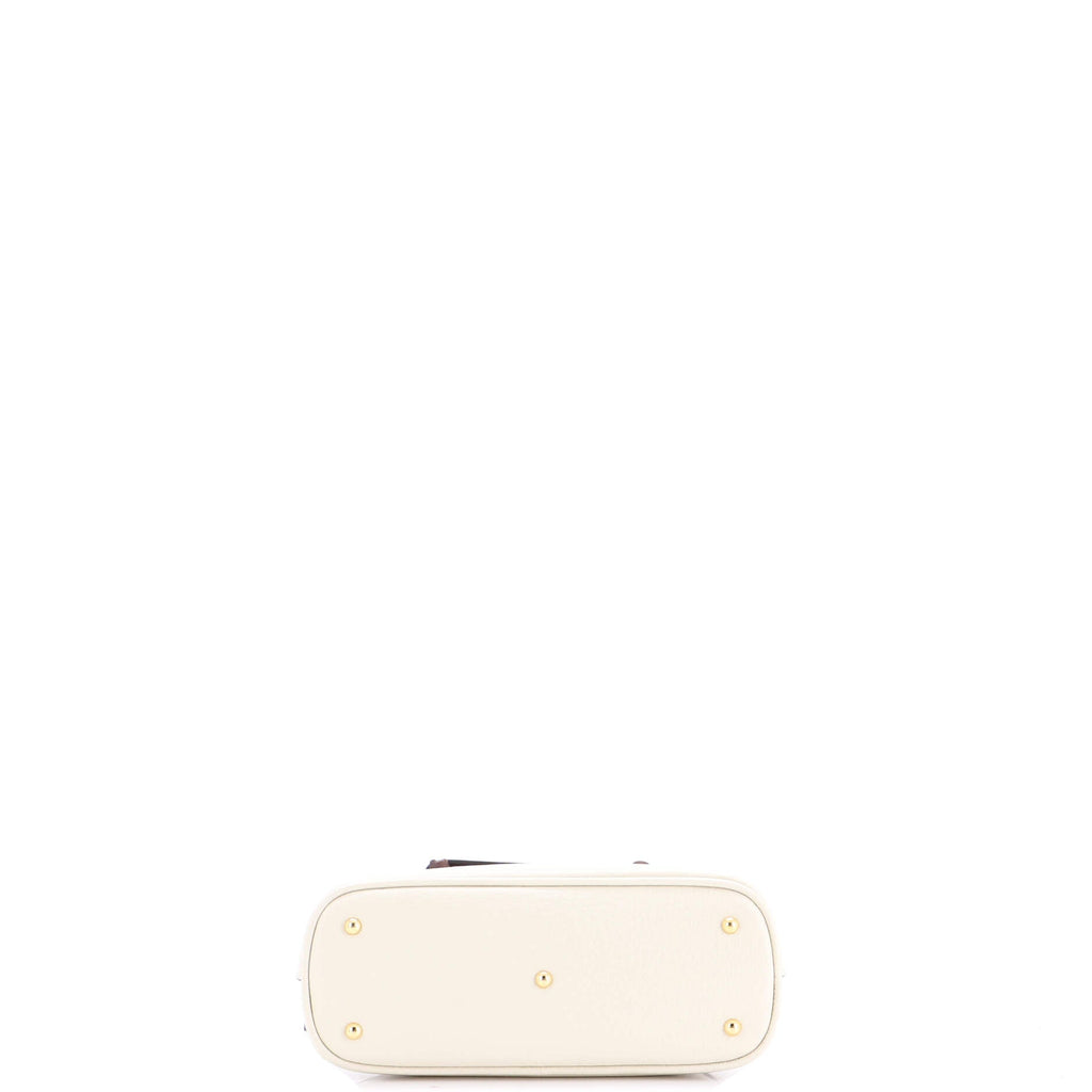 Diana NM Bamboo Dome Top Handle Bag Leather Mini