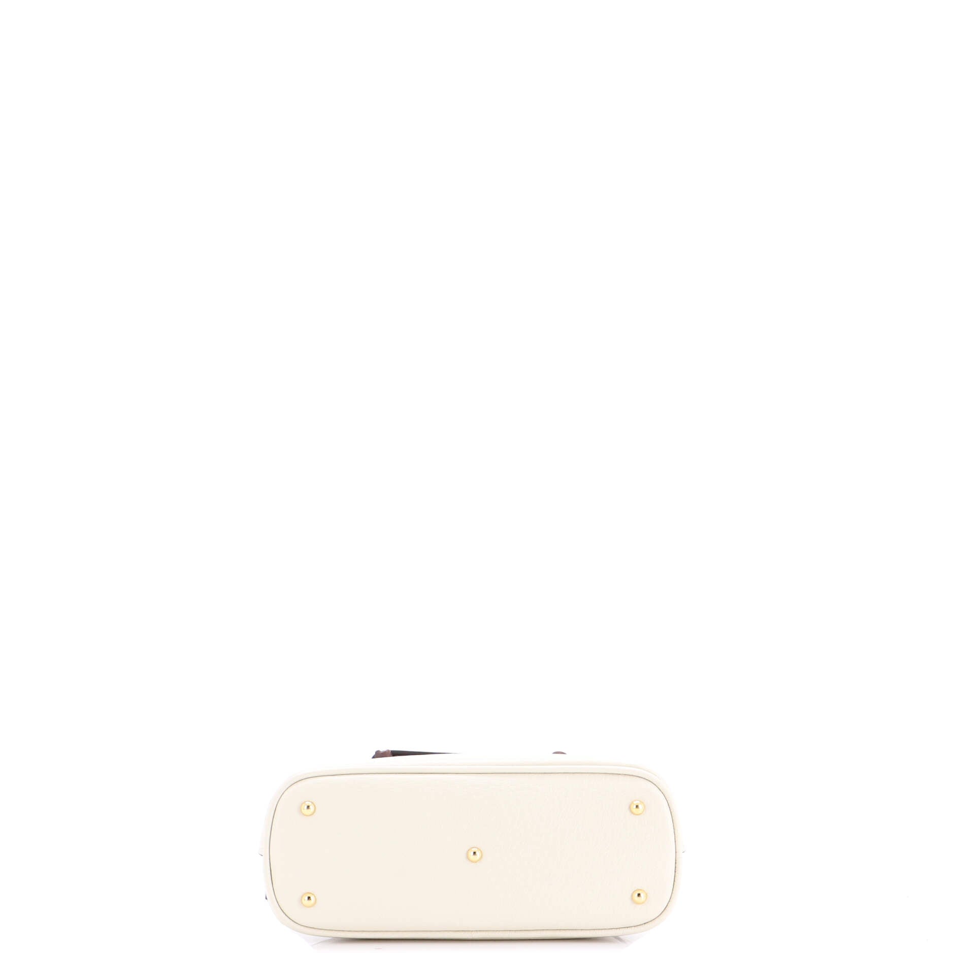 Diana NM Bamboo Dome Top Handle Bag Leather Mini