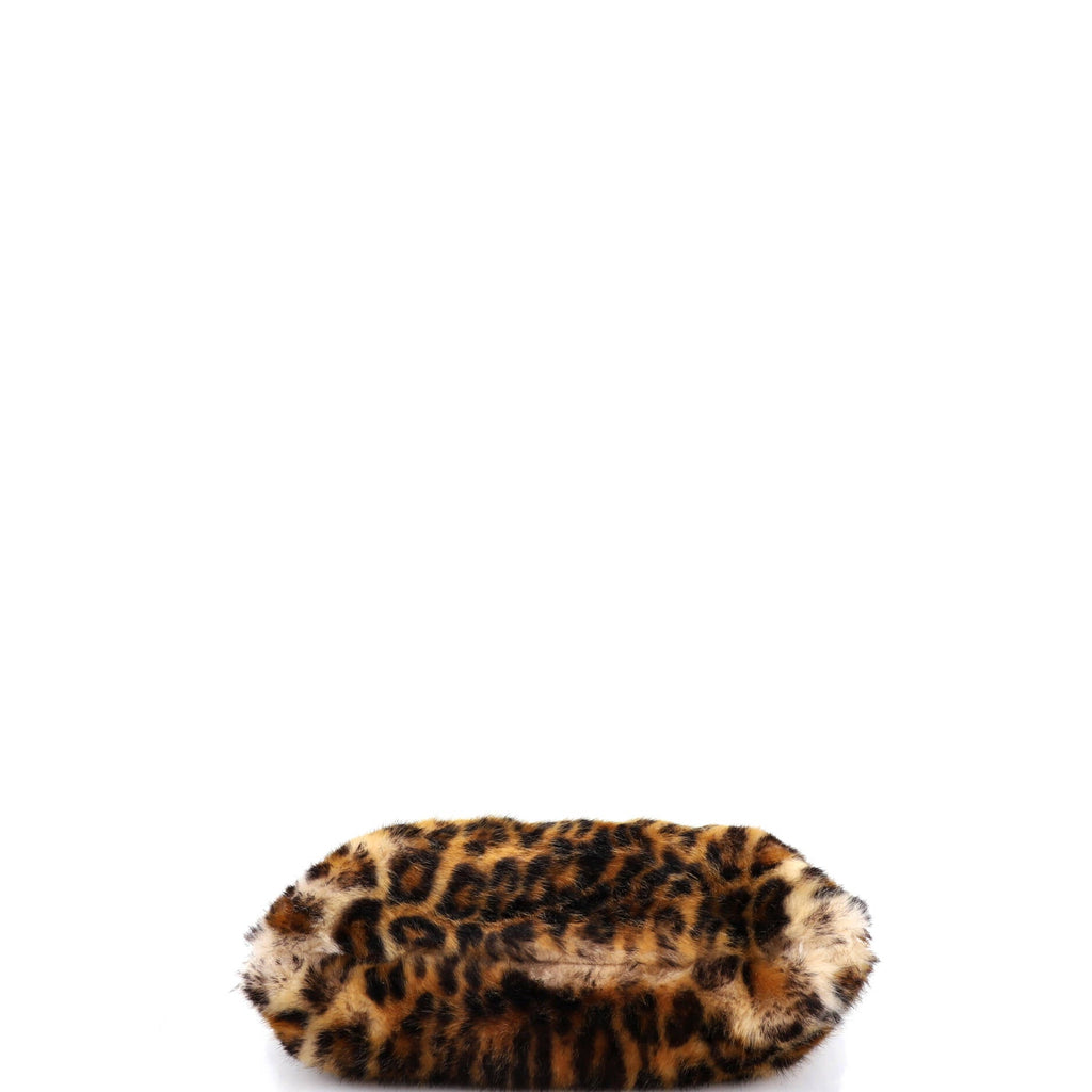 Cleo Crossbody Bag Embellished Faux Fur